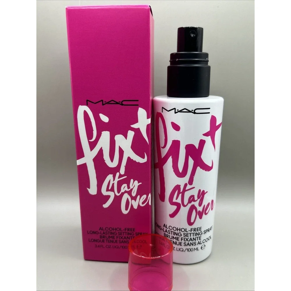 Mac Fix+ Stay Over Alcohol Free Long Lasting Setting Spray 3.4oz/100ml NEW